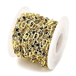 Brass Star Link Chains&nbsp;KK-D391-05G