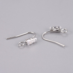 Brass Earring Hooks&nbsp;X-KK-L198-013P