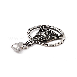 304 Stainless Steel Manual Polishing Pendants&nbsp;STAS-G267-16AS