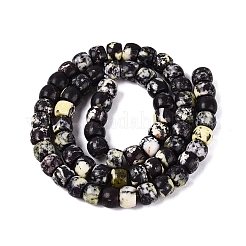 Natural Yellow Turquoise(Jasper) Beads Strands&nbsp;G-Q616-02A-10