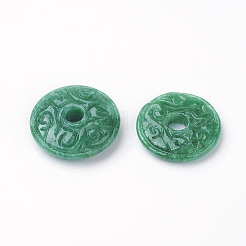 Natural Myanmar Jade/Burmese Jade Pendants&nbsp;G-E418-18