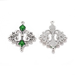 Alloy Enamel Chandelier Component Links&nbsp;X1-ENAM-EA9734Y-3