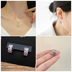 9Pcs 3 Colors Cubic Zirconia Cabochons&nbsp;ZIRC-TA0001-30A