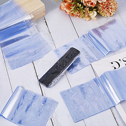 PVC熱収縮ラップバッグ  長方形  20x8.2x0.01cm  100個/セット&nbsp;ABAG-WH20009-08B