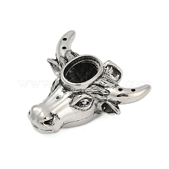 Brass Pendant Cabochon Settings&nbsp;KK-S521-02AS