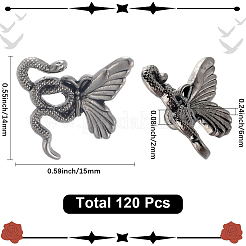 120Pcs Alloy Beads&nbsp;FIND-SC0017-95B