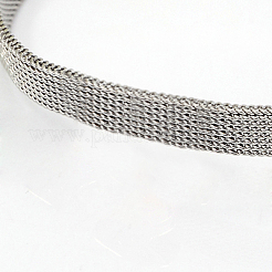 304 Stainless Steel Mesh Bracelets&nbsp;BJEW-D290-01
