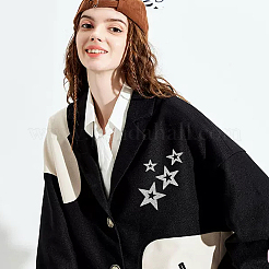 8 Styles Star Hotfix Resin Rhinestone Iron on Patches&nbsp;PATC-FG0002-27