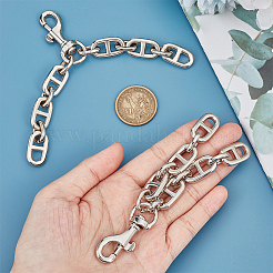 Alloy Mariner Link Chain Purse Strap Extenders&nbsp;DIY-WH0449-55P