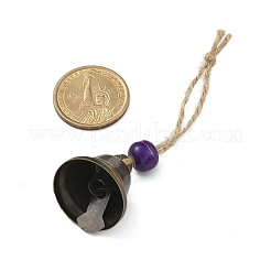 Iron Bell Hanging Ornaments&nbsp;HJEW-JM02417