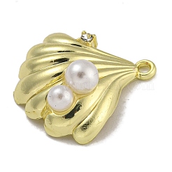 Alloy ABS Pearl Pendants&nbsp;PALLOY-F312-54G