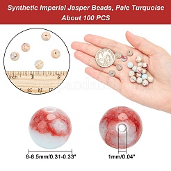 Synthetic Imperial Jasper Beads Strands&nbsp;G-AR0002-49