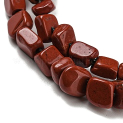 Natural Red Jasper Bead Strands&nbsp;G-F465-36A