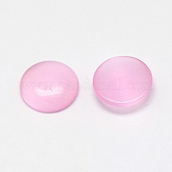 キャッツアイカボション  半円  ミックスカラー  12x3mm&nbsp;X-CE-J002-12mm-M