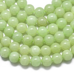 Natural Malaysia Jade Beads Strands&nbsp;G-L645-A01-12mm-21