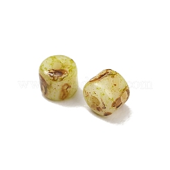 Picasso Glass Cylinder Seed Beads&nbsp;GLAA-C044-01C