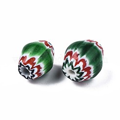 Handmade Millefiori Lampwork Beads&nbsp;LAMP-S197-011