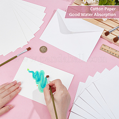 50Pcs Wood Pulp Cotton Blank Greeting Cards&nbsp;DIY-WH0816-027C