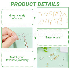 304 Stainless Steel Earring Hooks&nbsp;STAS-UN0002-70