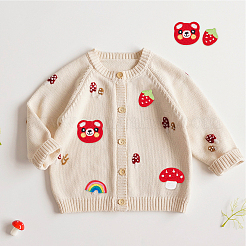 24Pcs 4 Style Crochet Appliques&nbsp;DIY-FG0004-06