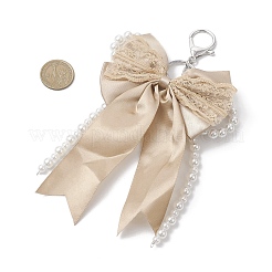 4Pcs 4 Colors Polyester Bowknot Pendant Keychains&nbsp;KEYC-JKC01424