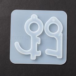 Key Shape DIY Pendant Silicone Molds&nbsp;DIY-F114-11