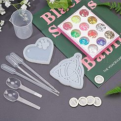 DIY Silicone Pendant Molds&nbsp;DIY-OC0003-07
