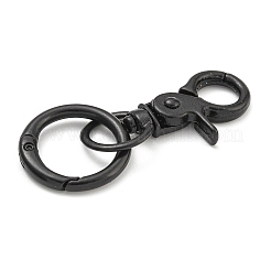 Spray Painted Alloy Split Key Rings&nbsp;FIND-B044-01A