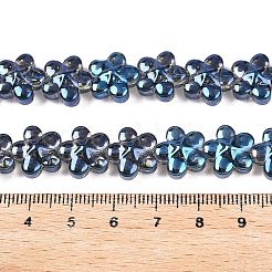 Electroplate Glass Beads Strands&nbsp;EGLA-T028-02O