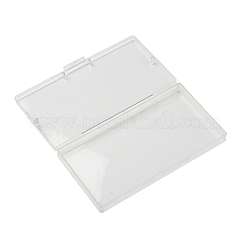 クリアプラスチックビーズ収納ケース  長方形  透明  15x8x1.85cm&nbsp;CON-XCP0002-15