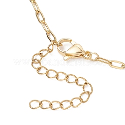 2.5MM 304 Stainless Steel Paperclip Chain Necklace Making&nbsp;AJEW-JB01496-02
