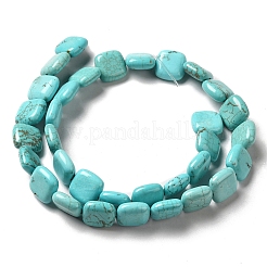 Natural Howlite Beads Strands&nbsp;G-C025-13