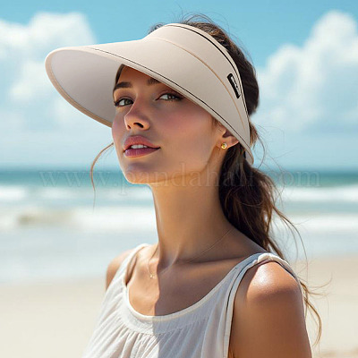1Pc Polyester Sunscreen Hat&nbsp;AJEW-TA0002-57C-1