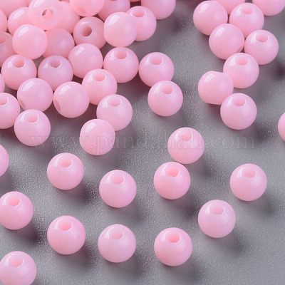 Opaque Acrylic Beads&nbsp;MACR-S370-C6mm-A01-1