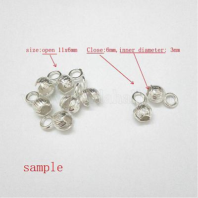 Brass Bead Tips&nbsp;KK-N0070-01P-A-1