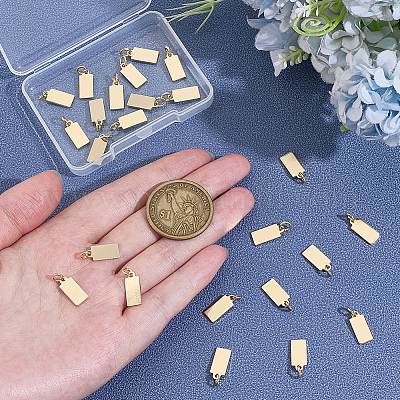 24Pcs Brass Pendants&nbsp;KK-PH0013-68-1