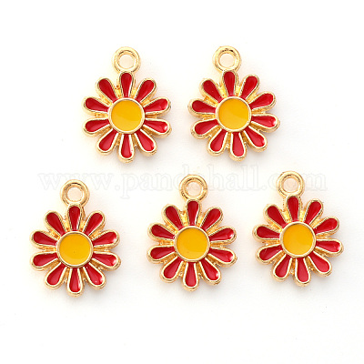 Alloy Enamel Charms&nbsp;X-ENAM-S121-049E-1