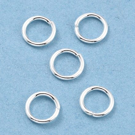 Rack Plating Brass Open Jump Rings KK-O139-18U-S-1