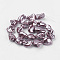 Shell Pearl Beads Strands, Nuggets, Dark Orchid, 9~28x8~27x7~20mm, Hole: 1mm, about 17~23pcs/strand, 15.7 inch(39.8cm)