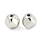 CCB Plastic Beads, Platinum, Irregular Shape, 10mm, Hole: 2.3mm