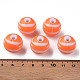 Opaque Striped Acrylic Beads&nbsp;MACR-S373-27B-04-4