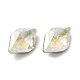 K5 Glass Rhinestone Buttons&nbsp;RGLA-H109-07-3