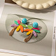 Raffia Dangle Stud Earrings&nbsp;WGDAA6F-04-1