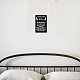 Mdf吊り壁装飾  長方形  言葉  200x130x15mm&nbsp;HJEW-WH0030-020-5