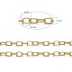 Brass Cable Chains&nbsp;CHC024Y-G-6
