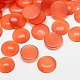 キャッツアイカボション  半円  サンゴ  10x2~3mm&nbsp;CE-J002-10mm-01-1