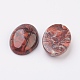Natural Brecciated Jasper Flat Back Cabochons&nbsp;G-G741-18x25mm-02-2