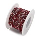 Iron Rhinestone Cup Chains&nbsp;RB-CBA10DB-01B-1