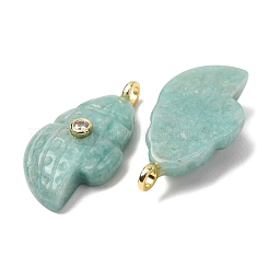Natural Mixed Stone Carved Pendants&nbsp;G-H357-05G
