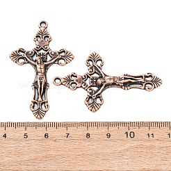 Tibetan Style Alloy Pendants&nbsp;TIBEP-S298-011R